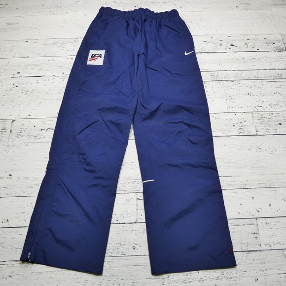 VINTAGE Nike Hockey Team USA Warm Up Suit Jacket and Pants IIHF Olympics Size XL - Picture 10 of 16